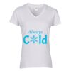 Heavy Cotton Women's V-Neck T-Shirt Thumbnail
